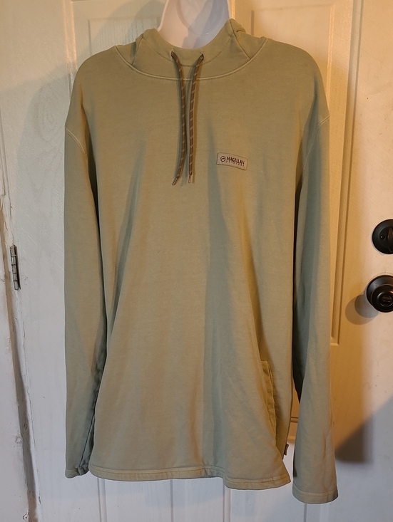 Magellan Outdoors Other - Magellan Outdoors Men's Hooded Long-Sleeve Shirt - Sage